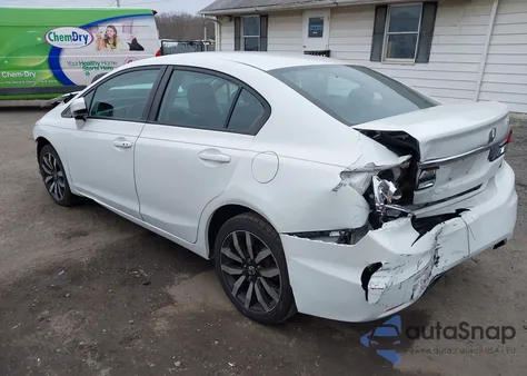 2015 Honda Civic Ex-L from USA, damaged, VIN 19XFB2F96FE248534